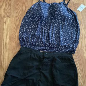 FullFitAll 2 Piece Tankini &  Swim Shorts Size 22